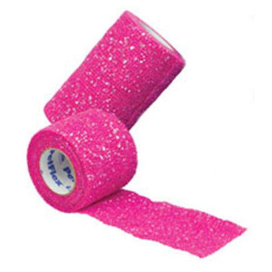 Bandage PowerFlex 2.75"x6yd Athletic Foam Glitter Pink 16/Ca - Surgical Supplies NY